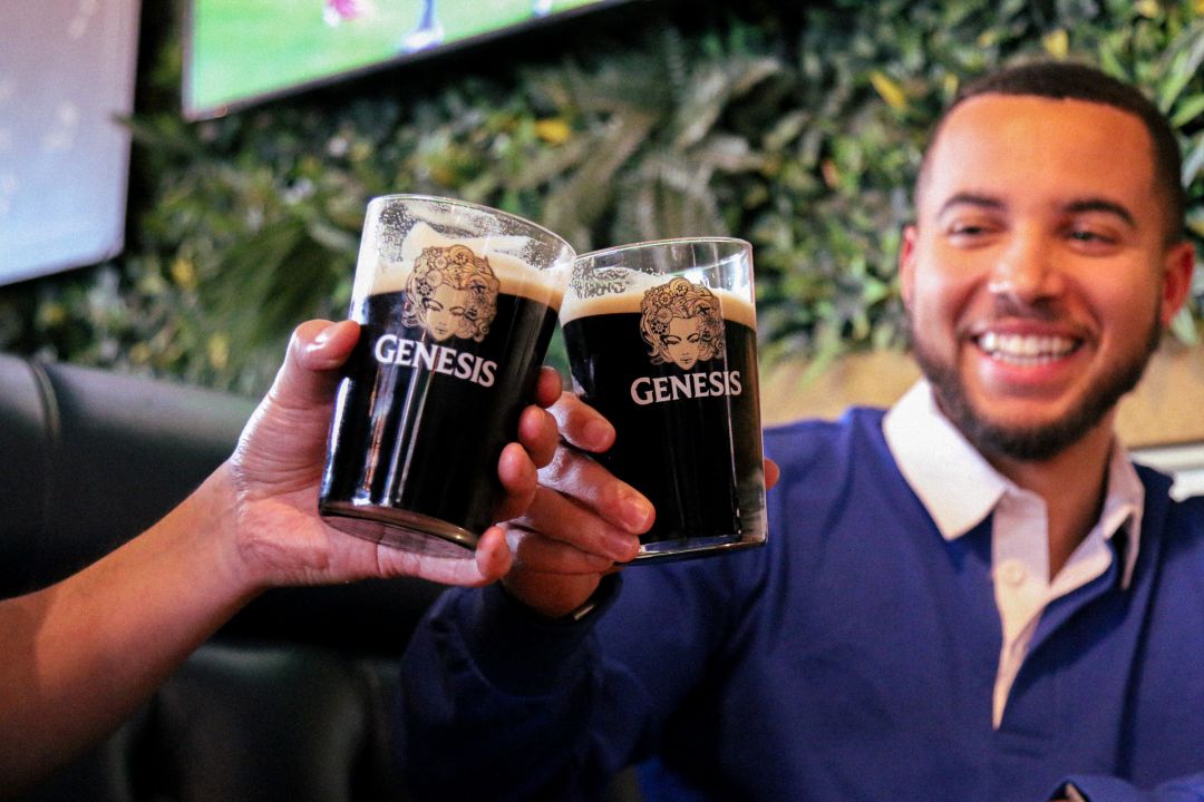 Pairing Genesis stout and the Six Nations Rugby
